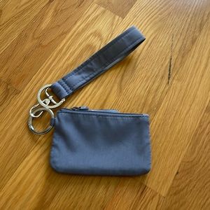 Vera Bradley zip ID case and wrist lanyard